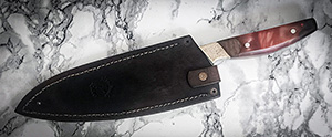 JN Coltello da Cucina-Chef fatto a mano CCW12f